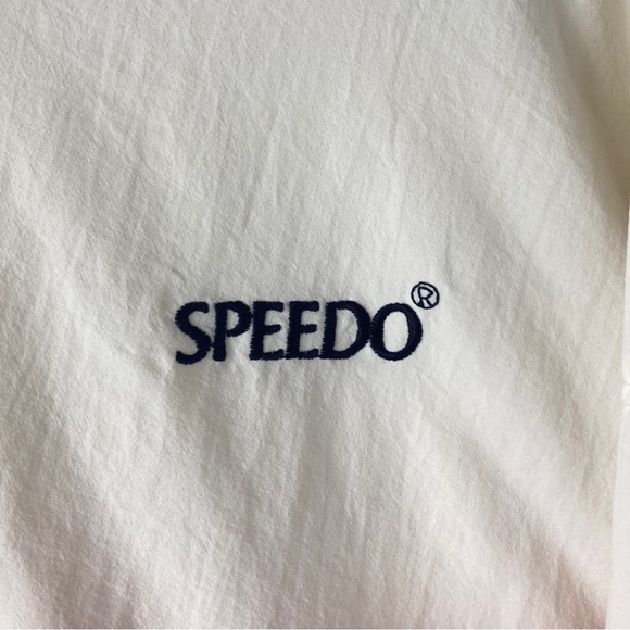 Vintage Great Britain Diving Team Blue Red White Speedo Track Jacket - Picture 5 of 16